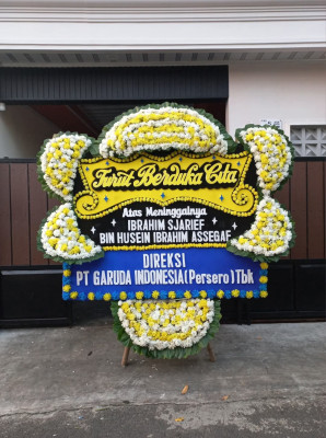Papan Bunga Duka di Ciagel