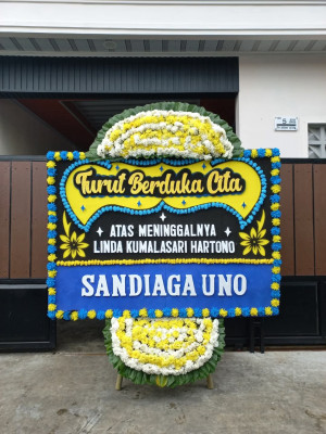 Papan Bunga Duka di Ciagel