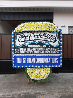 Papan Bunga Duka di Ciagel